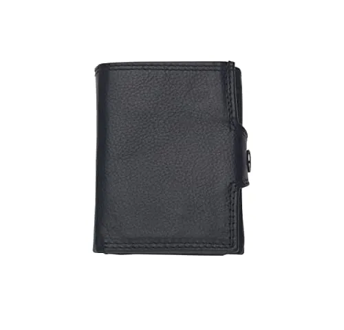 Josephine Osthoff Slim Wallet Herren - Echtes Leder mit RFID Schutz - Herren-Geldbörse aus hochwertigem Echtleder mit RFID-Schutz, kompakt und stilvoll. Platz für bis zu 10 Kreditkarten und ein großes Münzfach für optimalen Komfort.