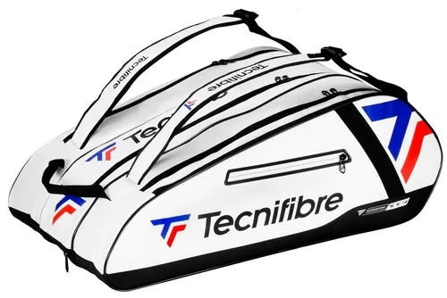 Tecnifibre Tennis-Racketbag Tour Endurance 2025 - Tennisschläger Tasche mit 3 Hauptfächern für bis zu 15 Rackets, wasserdicht und extrem robust, ideal für Spieler auf Tour.