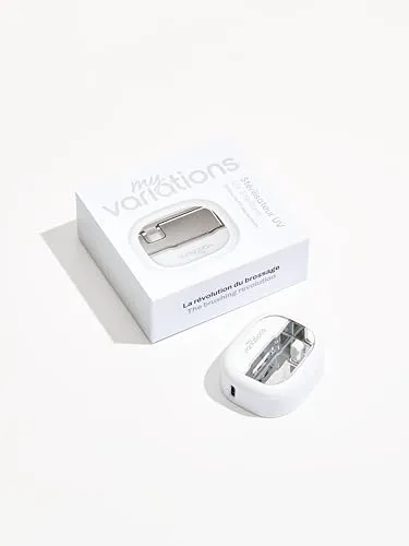 My Variations UV-Sterilisator für Zahnbürste – Schnelle Desinfektion in 3 Minuten mit USB-C