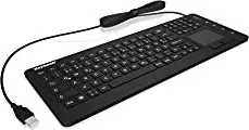 Tastatur Keysonic KSK-6231INEL (UK) Industrie Touchpad W-dicht