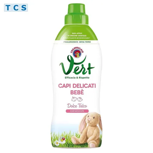 CHANTE CLAIR VERT Capi Delicati Bebé, Öko-Waschmittel für Feinwäsche Babywäsche