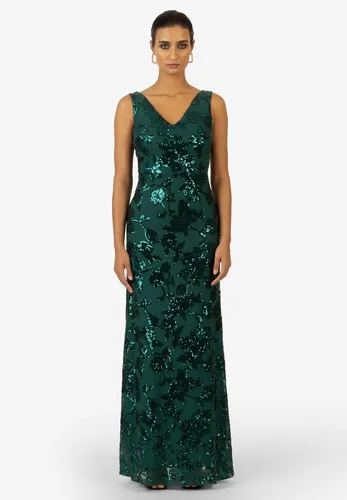 Kraimod Abendkleid mit V-Ausschnitt