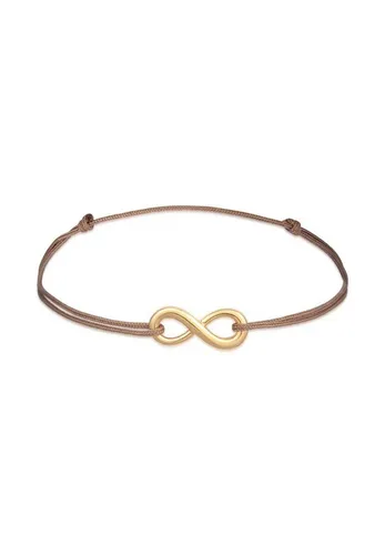 Elli Armband Infinity Unendlichkeit Trend 925 Silber - Elegantes Armband mit filigranem Infinity-Anhänger, größenverstellbar und ideal als Geschenk für modebewusste Frauen.