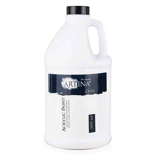 Artina Acrylfarben 2000 ml Tube Titanweiss