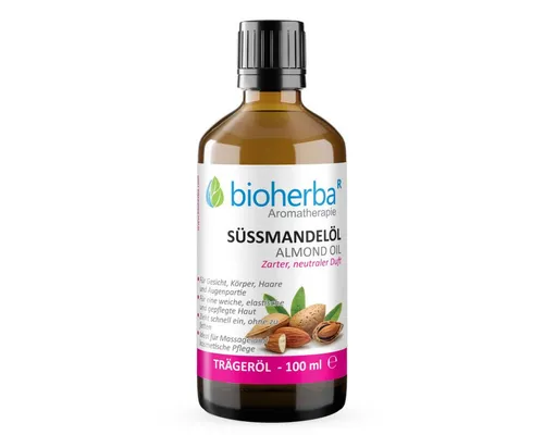 BIOHERBA R Pflege-Set Bioherba Süssmandelöl Almond Oil Zarter Neutraler Duft 100 ml
