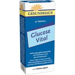 GESUNDHAUS Glucose Vital Tabletten 30 St