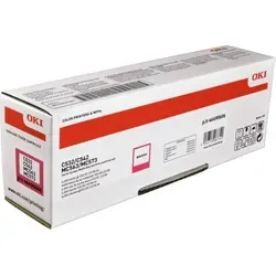 Oki Toner 46490606 - Magenta, original und hochergiebig mit bis zu 6.000 Seiten, ideal für OKI Drucker C 532 DN, C 542 DN, MC 563 DN, MC 573 DN