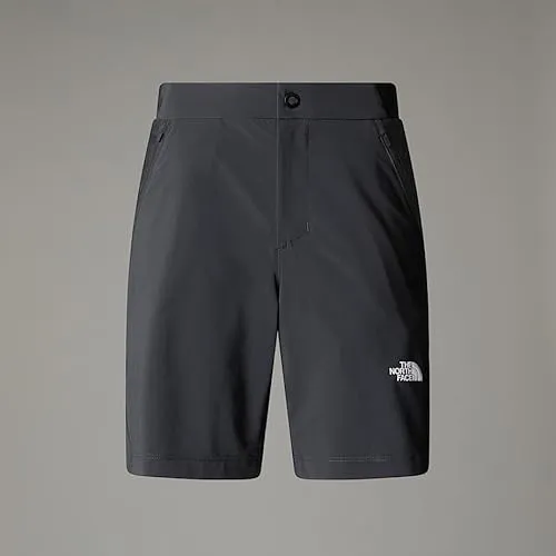The North Face NF0A8BT4MN8 W FELIK Slim Tapered Short Shorts Damen Asphalt Grey/TNF Black Größe 8
