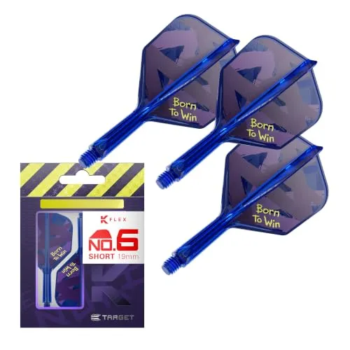 Target Darts Luke Littler Born to Win K-Flex Flights Nr. 2 & Nr. 6