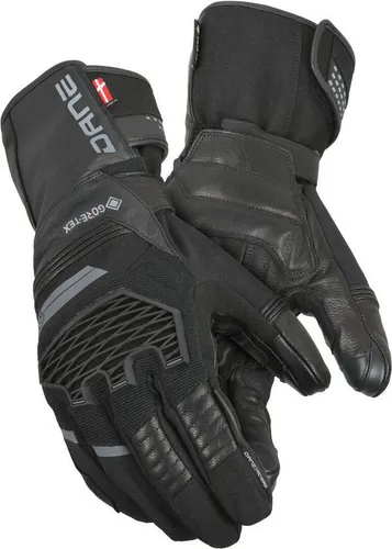 DANE Motorradhandschuhe Ivar - Wasserdicht & Atmungsaktiv - Die DANE Ivar Motorradhandschuhe sind ideal für kalte Winterfahrten. Sie bieten optimalen Schutz, sind wind- und wasserdicht und ermöglichen dank Touchscreen-Kompatibilität eine einfache Bedienung von Geräten.
