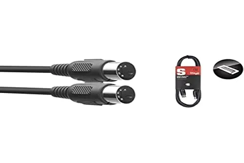 Stagg SMD10 E MIDI-Kabel (10m, DIN-Stecker-auf-DIN-Stecker) von Stagg