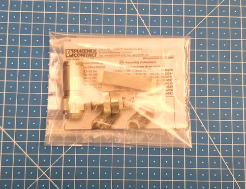 Phoenix SACC-M12MSD-4QO SH PN connector 1411068, Neu,  4046356921794