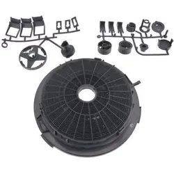 Ersatzteil - Kohlefilter rund Typ 210 candy / rosieres (Stück) - - continental edison, candy, rosieres, climadiff