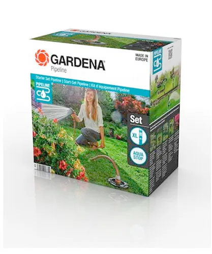 Gardena Sprinklersystem Start-Set Pipeline in schwarz von GARDENA