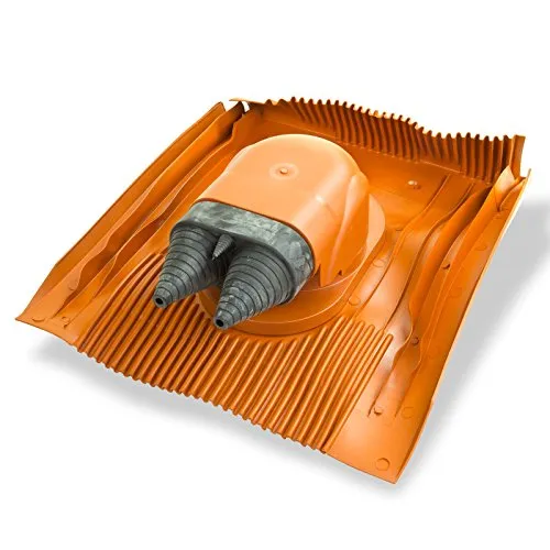 Klöber Venduct DUO Solardurchführungs-Set rot - Dachdurchführung für effiziente Solaranlageninstallation, sorgt für optimale Abdichtung und Langlebigkeit auf Ihrem Dach.