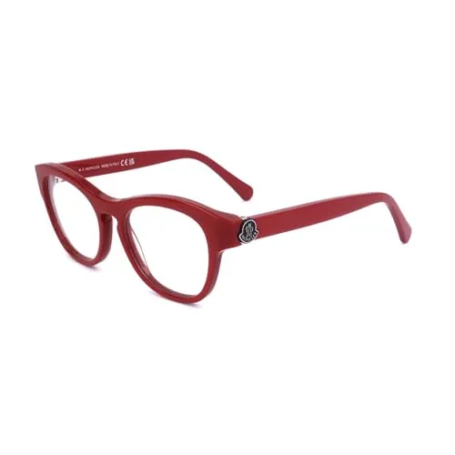 Moncler ML5190 066 SHINY RED 49/17/140 Damen Brillen