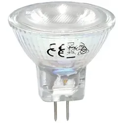 LED Leuchtmittel Glas Reflektor MR11 2W = 20W GU4 150lm warmweiß 3000K 30°