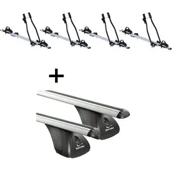 Produktbild VDP Dachträger Set für Toyota Rav4 IV (ab 2013) mit 4x Fahrradträger SAGITTAR