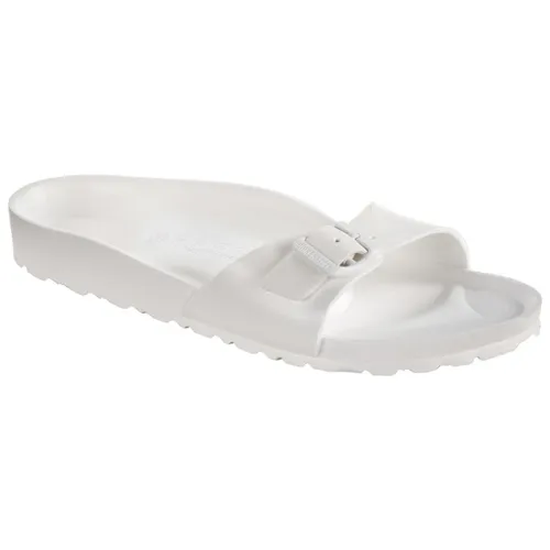 Birkenstock Madrid EVA Sandalen Damen in White, Größe 41 - Wetterfeste und leichte EVA-Sandalen mit anatomisch geformtem Fußbett und weitenregulierbarem Riemen für optimalen Tragekomfort.