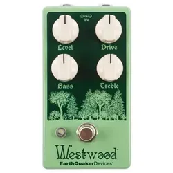 EarthQuaker Devices Westwood - Translucent Drive Manipulator - Gitarren-Effektgeräte - Vielseitiges Overdrive-Pedal mit aktivem 2-Band EQ für individuellen Klang und bis zu 20 dB Boost/Cut. Ideal für cleane Boosts bis zu klirrenden Leads.