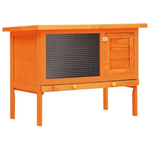 Kaninchenstall Kleintierhaus von vidaXL