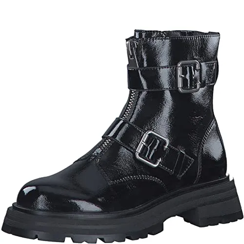 Tamaris Damen Boot Stiefelette 1-25320-41 in schwarz von Tamaris