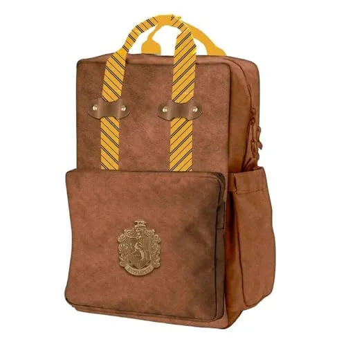 Cerdá Harry Potter Casual Fashion Leatherette Hufflepuff Backpack One Size