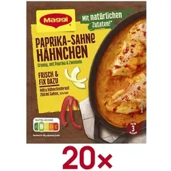 MAGGI Fix für Paprika-Sahne Hähnchen