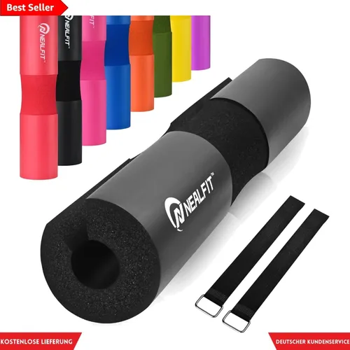 Universelle Barbell Polsterung - Sicherheit für Nacken und Schultern beim Heben