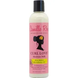 Camille Rose Curl Love Moisture Milk 240ml Softening Leave-In Conditioner Macadamia Nut and Vanilla