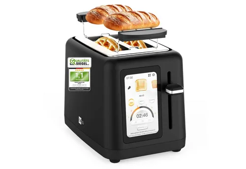 AECO Toaster toastlab ELITE mit LCD Touch Display in schwarz von aeco