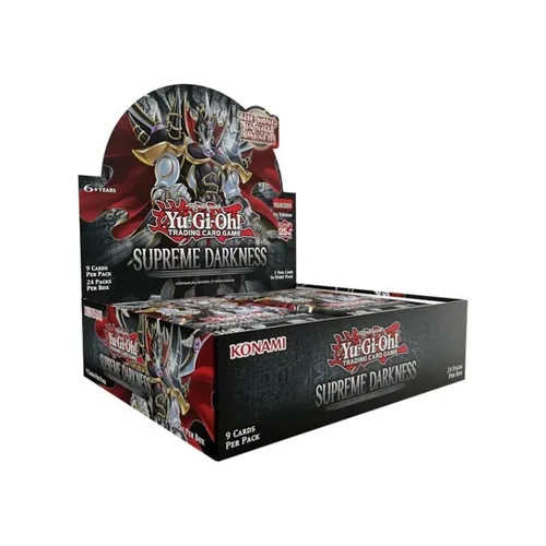 Yu-Gi-Oh! Supreme Darkness Display (24) - Sammelkarten Packs & Sets mit 101 neuen Karten, darunter ein brandneues World Premiere-Thema und exklusive 25 Geheimraten zum 25. Jubiläum!
