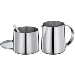 Cilio Milchzucker Dose aus Metall in silber von Cilio