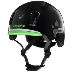 AFZ Helm M Panther schwarz – Sicherheit und Stil vereint - Fahrradhelme mit zertifiziertem Aufprallschutz und tierischem Design für optimale Sichtbarkeit und Sicherheit beim Radfahren.