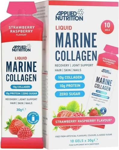 Applied Nutrition Liquid Marine Collagen, Strawberry Raspberry - (83,30 EUR/kg)