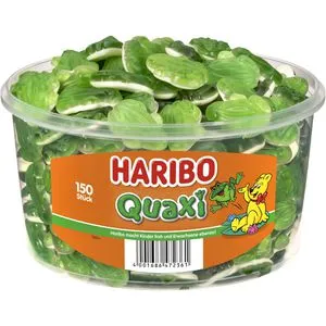 Haribo Fruchtgummis Quaxi, 150 Stück, 1050g