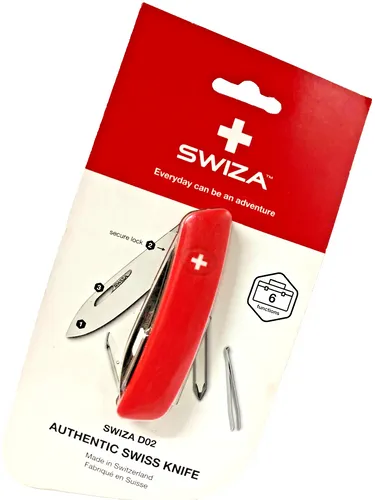 SWIZA D02 Schweizer Taschenmesser – ROSTFREI & KOMPAKT