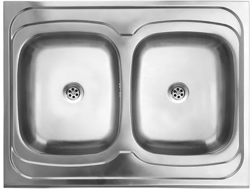 Edelstahl Küchenspüle mit 2 Becken