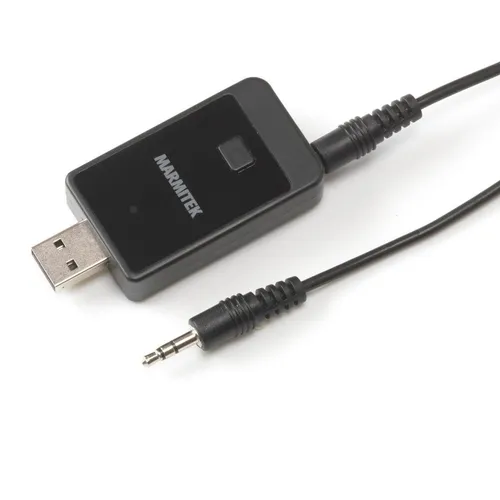 Marmitek BoomBoom 50 - Bluetooth Adapter für TV, verbindet Fernseher mit bis zu 8 Bluetooth Geräten, 30 Meter Reichweite und Plug & Play Funktion