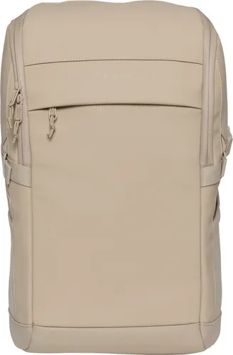 Beckmann Street FLX Beige - erweiterbarer Rucksack für Jugend und Erwachsene - Tagesrucksack mit smarter Expansionsfunktion von 30 auf 35L, wasserabweisend und aus 100% recyceltem Material für umweltbewusste Abenteuer.