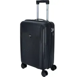 DYX 4 Rollen Koffer S 56 cm Palermo Black - Kompakter 4-Rollen-Koffer S „Palermo“ für Handgepäck mit TSA-Zahlenschloss. Leicht manövrierbar dank 360° Rollen und komfortabel durch arretierbare Teleskopstange. Ideal für sichere Reisen.