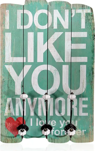 Melko Wandgarderobe 60CM + 3 Kleiderhaken Flur Paneel Jacke Hakenleiste - Like