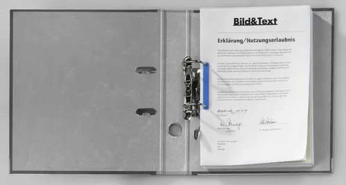 Top-Print Heftstreifen für bis DIN A4 rot 14161C-03