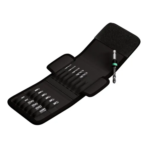 Produktbild Wera Spiralbohrer-Bits-Sortiment in Falttasche 19-teilig