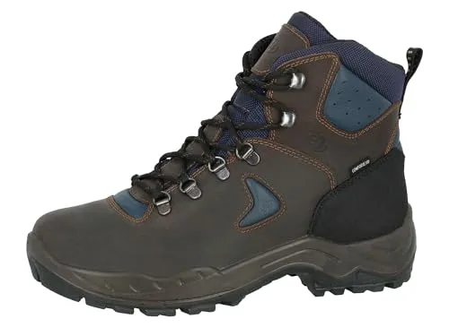 Brütting BERTOLO HIGH Herren Trekking- & Wanderstiefel, Braun/Marine, 40 EU