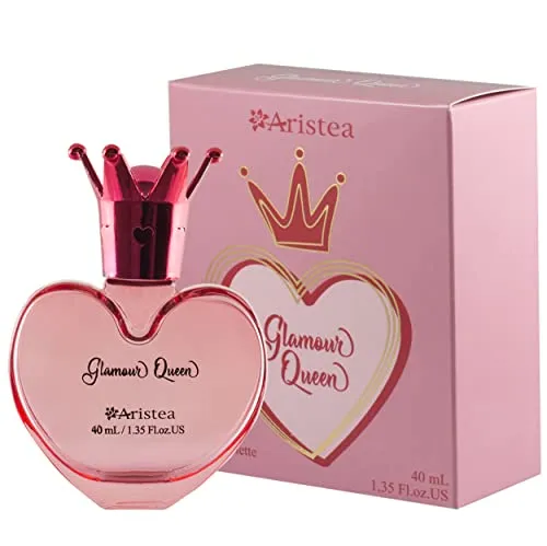 Aristea Parfum Damen Glamour Queen, Eau de Parfüm für Frauen, blumig-fruchtiger Damenduft, 40ml