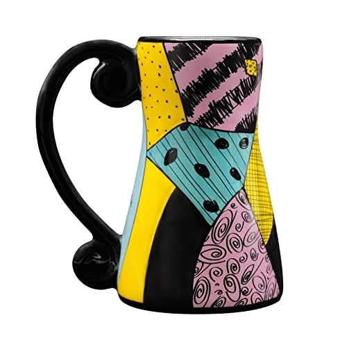 The Nightmare Before Christmas Tasse Unisex Sally - 3D Tasse multicolor - Thermobehälter mit offiziell lizenziertem Merch, ideal für Fans von Jack Skellington und Halloween, aus hochwertiger Keramik gefertigt.