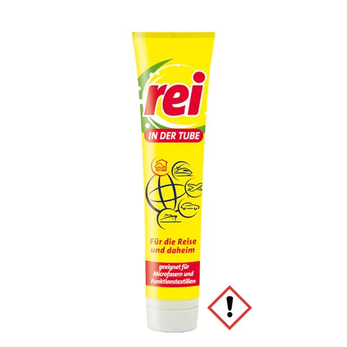 fit GmbH rei in der Tube Hand-Waschmittel, 125 ml - Reisegröße - Waschmittel für schnelle und gründliche Handwäsche, ideal für Reisen und schonend zu Farben und Fasern. Perfekt für Funktionstextilien und als Vorbehandlung!