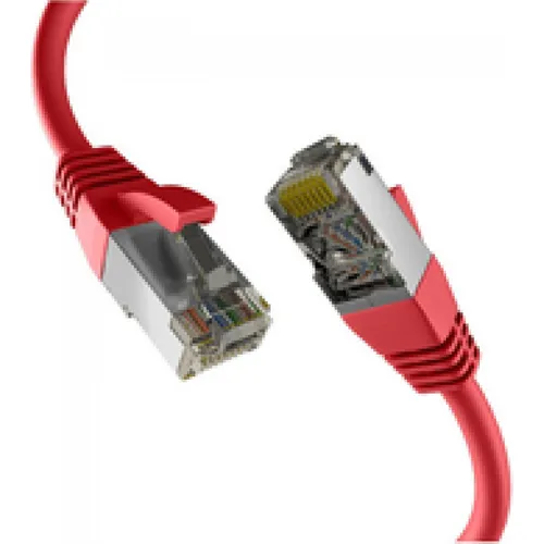 M-CAB EFB-Elektronik - Patch-Kabel RJ-45 (M) 7.5 m, CAT 8.1, geschirmt für 40 Gigabit Ethernet, ideal für hohe Datenübertragungsraten