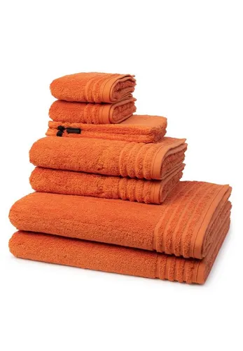 Vossen Handtuch Set Vienna Style Supersoft in orange von Vossen